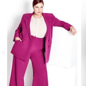 Manon Baptiste Majestic Blazer magenta size 24